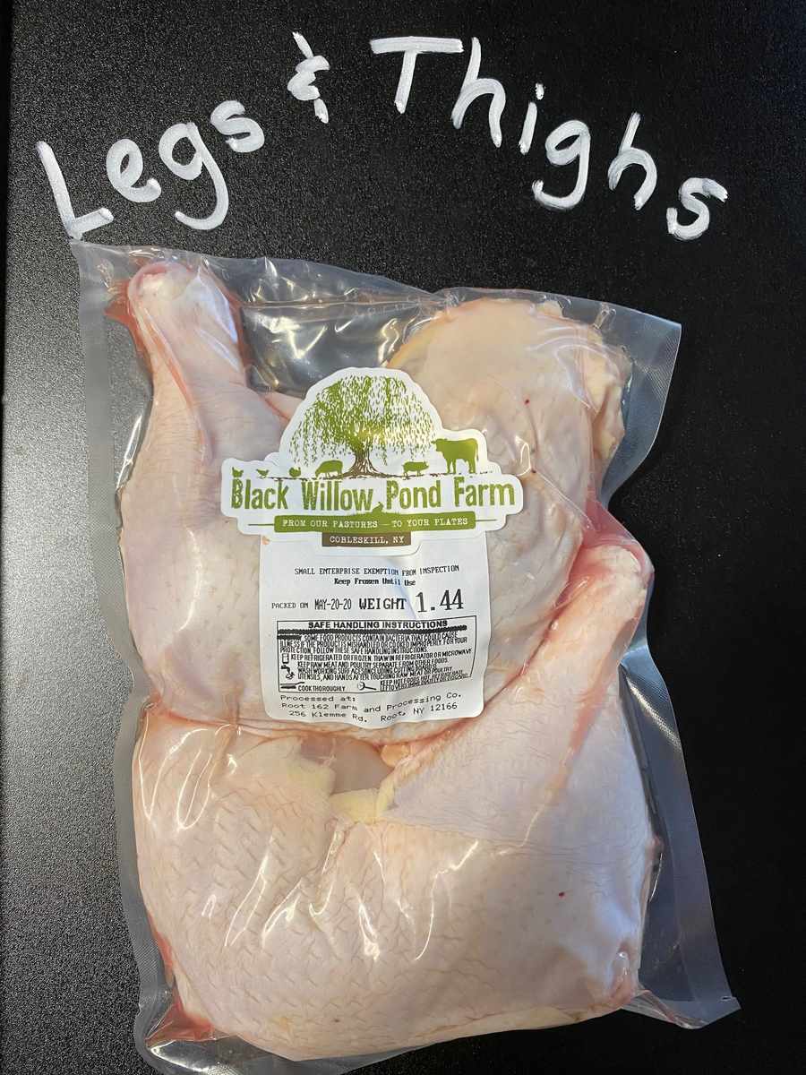 Chicken Legs & Thighs Black Willow Pond Farm